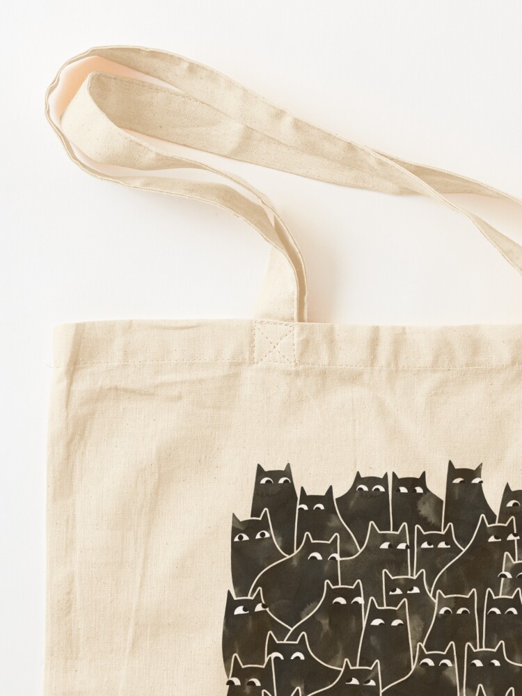 Alternate view of Suspicious Cats Tote Bag