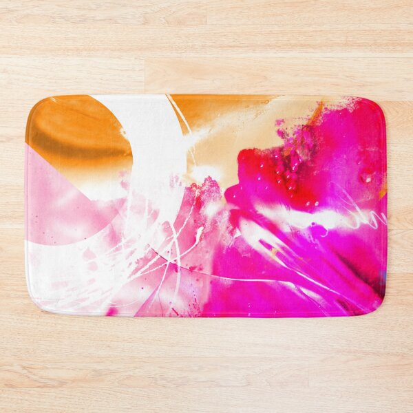 Item preview, Pink and white flowing abstract design designed and sold by ZebEddy.