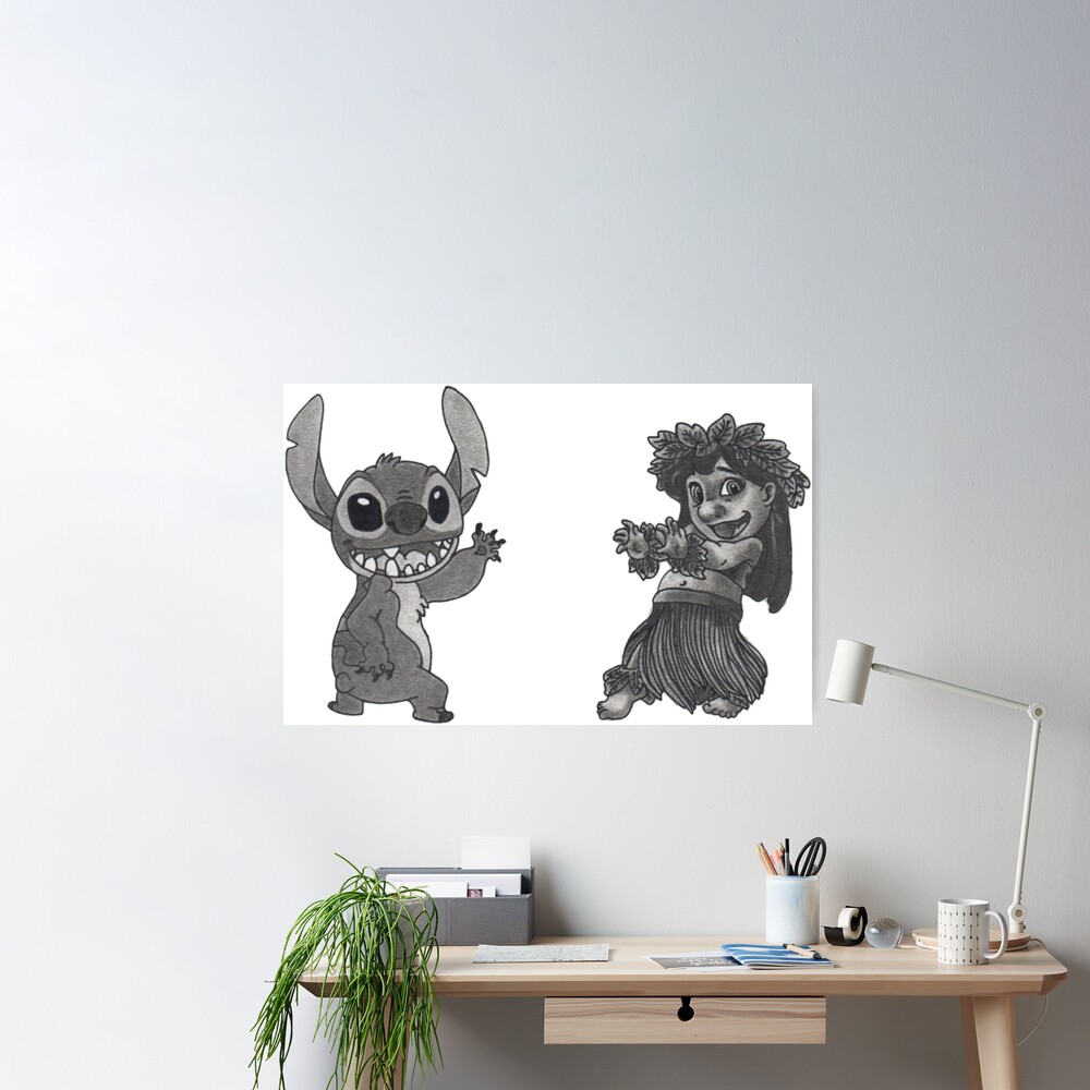 Stitch Poster for Sale by Floriana94