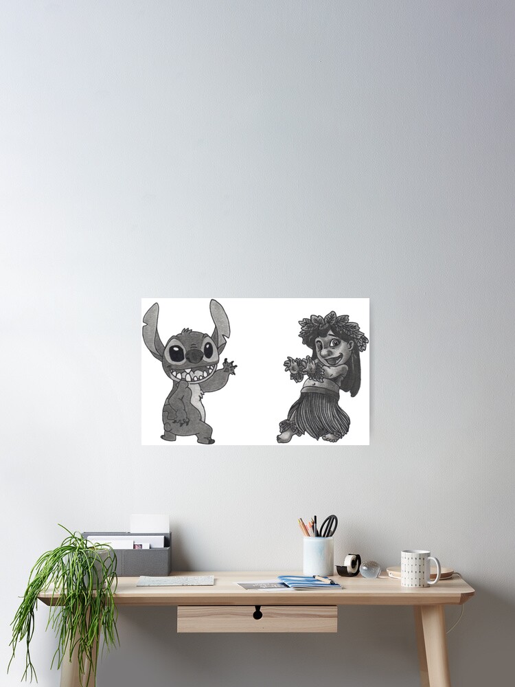 Stitch Disney Wall Stickers, Disney Stickers Posters