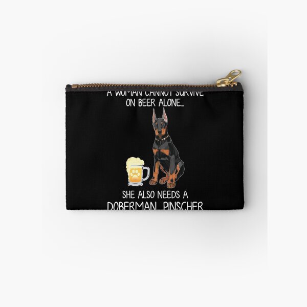 Item preview, Doberman Pinscher Mom and Beer Funny dog gift designed and sold by TeeDoozy.