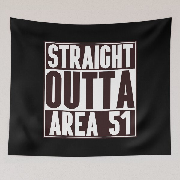 Item preview, Straight Outta Area 51! designed and sold by GoodQuality.