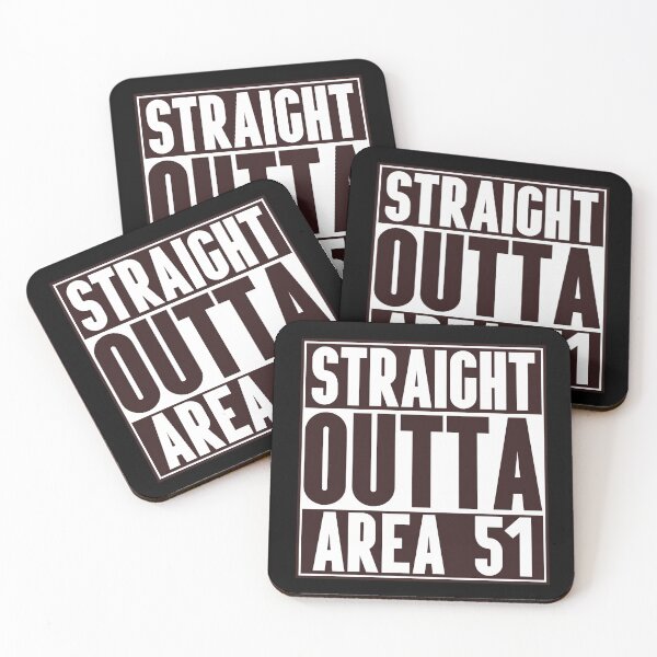 Item preview, Straight Outta Area 51! designed and sold by GoodQuality.