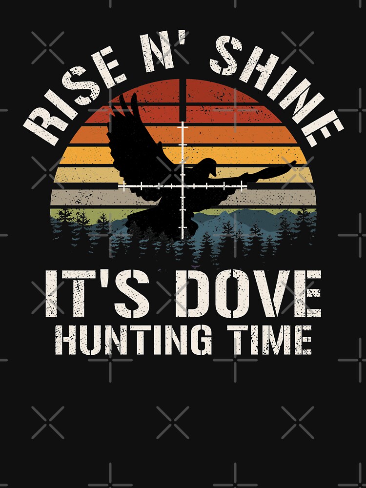 “Dove Hunting Season Vintage Sunset " T-shirt for Sale by zeno27