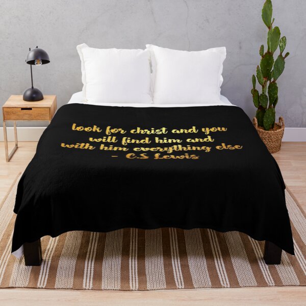 Item preview, With him everything else.... C.s. Lewis designed and sold by Dhynzz.