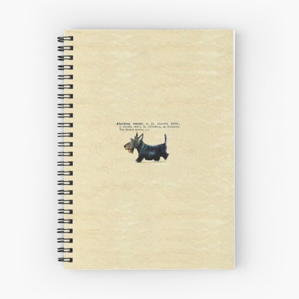 Item preview, Scottie Dog Dictionary Art designed and sold by archyscottie.