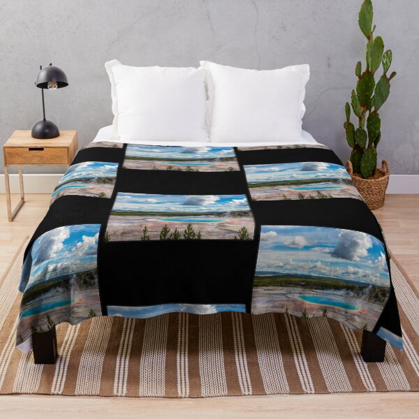 Item preview, Wyoming State Outline (Yellowstone National Park) designed and sold by gorff.