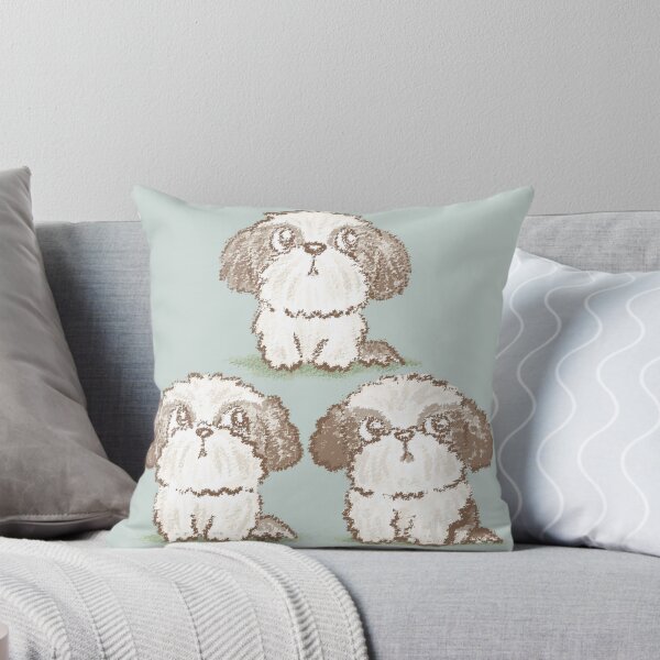 Item preview, Three Shih Tzu designed and sold by Toru Sanogawa.