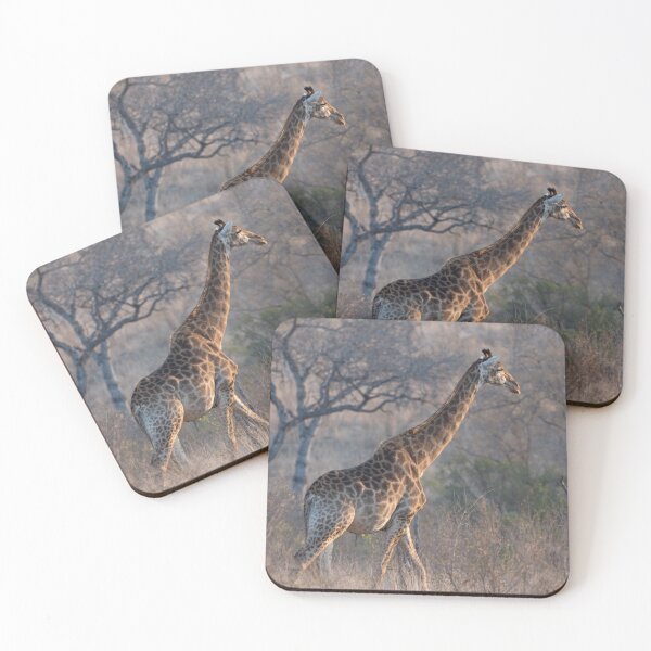 Item preview, Sunset giraffe designed and sold by Wild Images.