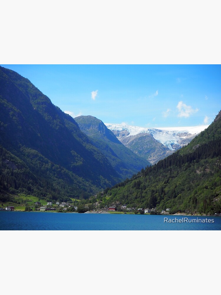 lake, mountain, glacier: Norway by RachelRuminates