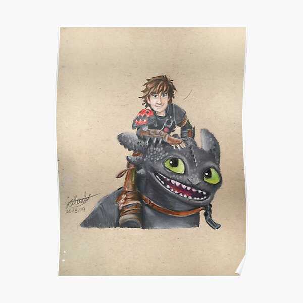 Poster Httyd 2 Redbubble