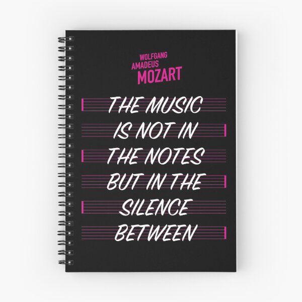 Item preview, Wolfgang Amadeus Mozart - The Silence Between designed and sold by Miscellaneous Co..