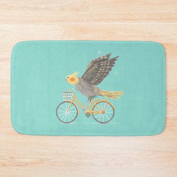 Item preview, Cockatiel on a Bicycle  designed and sold by SophieCorrigan.