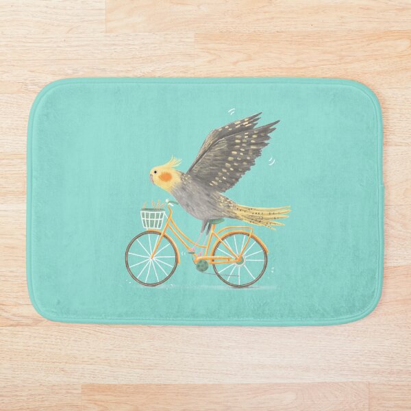 Item preview, Cockatiel on a Bicycle  designed and sold by SophieCorrigan.