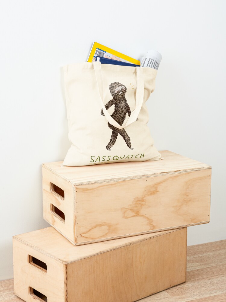 Alternate view of Sassquatch Tote Bag