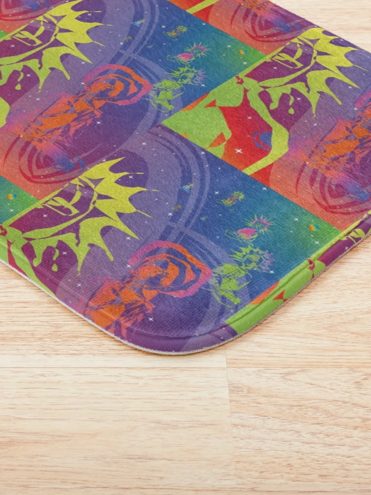 Thumbnail 3 of 6, Bath Mat, Cosmic Caravan designed and sold by InfinitePathArt.
