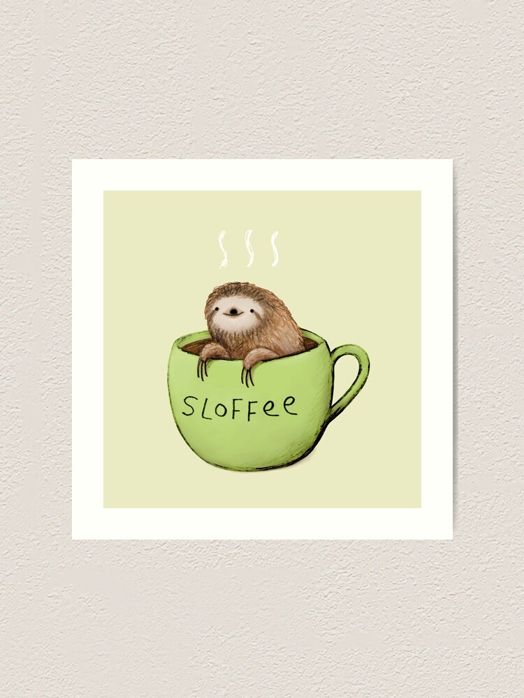Alternate view of Sloffee Art Print