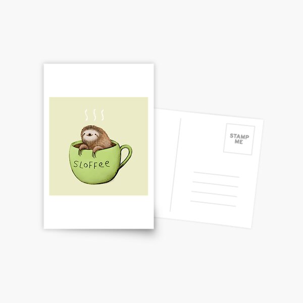 Sloffee Postkarte