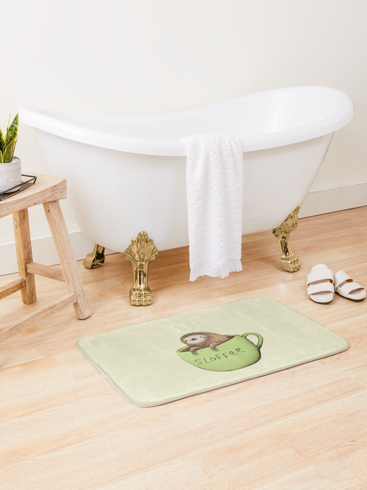 Thumbnail 1 of 6, Bath Mat, Sloffee designed and sold by Sophie Corrigan.