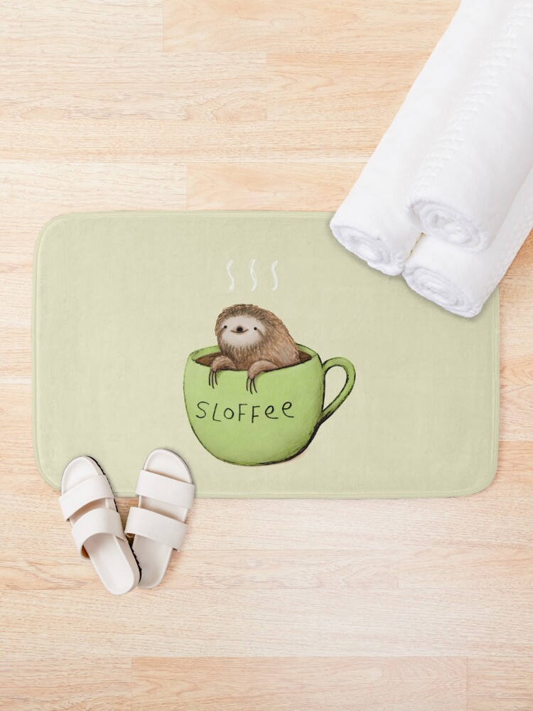 Thumbnail 2 of 6, Bath Mat, Sloffee designed and sold by Sophie Corrigan.