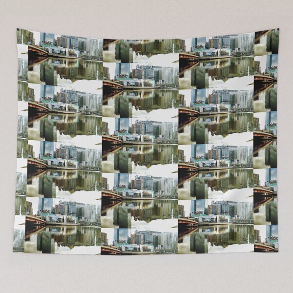 Item preview, *Reflections of Aquarium & Spencer St. Bridge, Melbourne Vic., designed and sold by EdsMum.