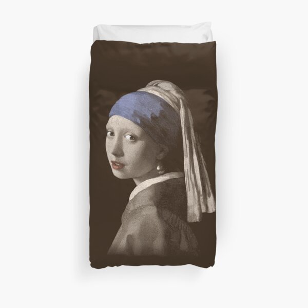Girl with the Pearl Earring Duvet Cover