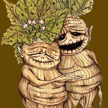 Aperçu de l'œuvre Mandrakes - Cute couples of mandragoras - Couple de vieilles mandragores de Paontaure