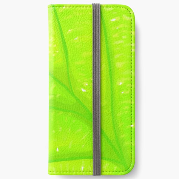 A Vibrant Leaf iPhone Wallet