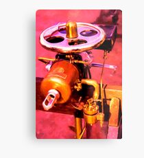 Neuer Look Alte Engine Metallbild