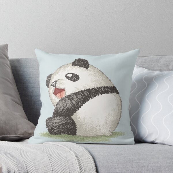 Item preview, Happy panda sitting designed and sold by Toru Sanogawa.