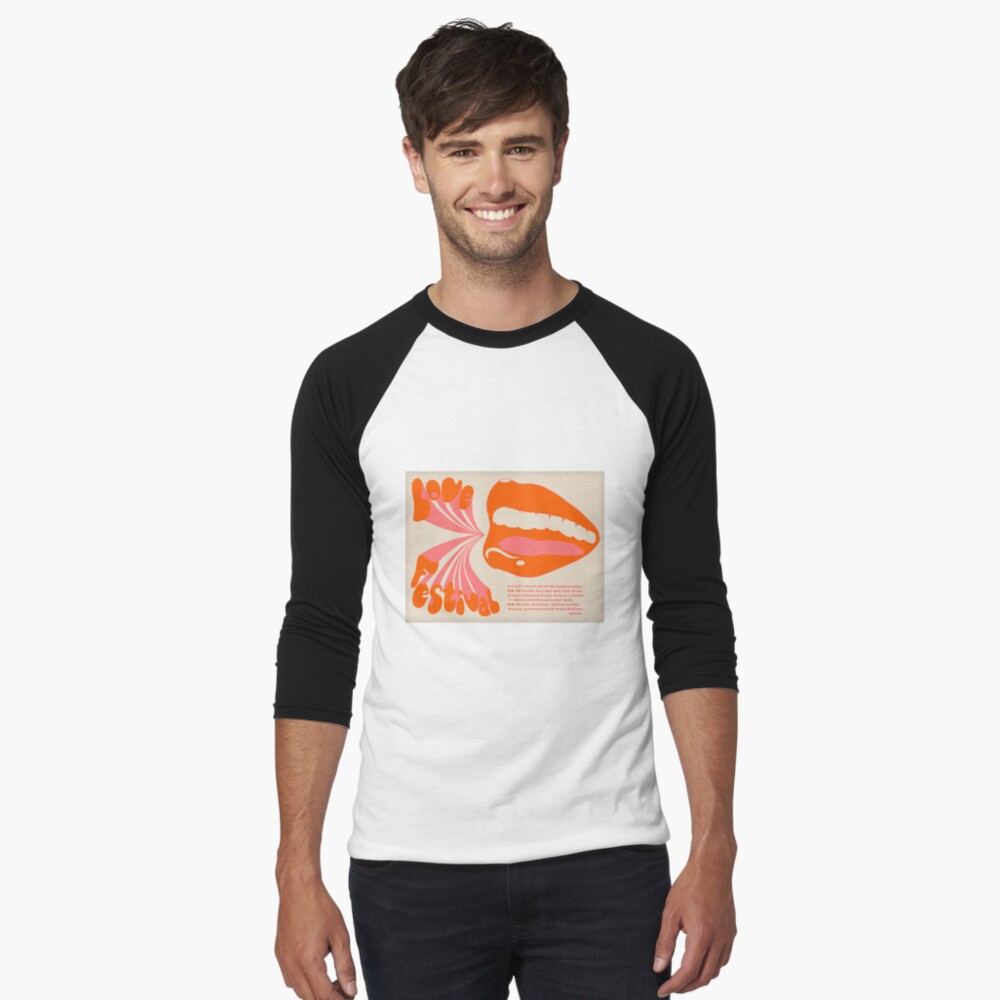 Item preview, Baseball ¾ Sleeve T-Shirt designed and sold by adrienne75.