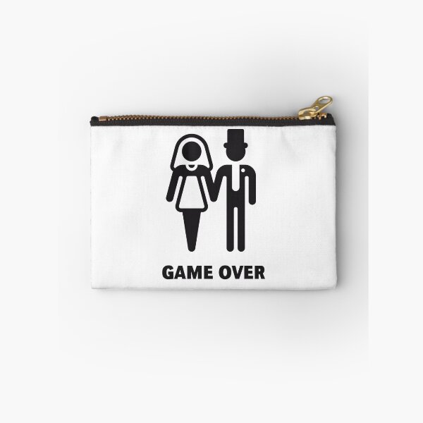 Item preview, Game Over (Stag Party / Hen Night / Wedding / Marriage / Bachelor Party / Black) designed and sold by MrFaulbaum.
