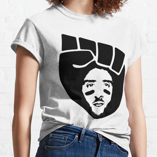 colin kaepernick afro t shirt