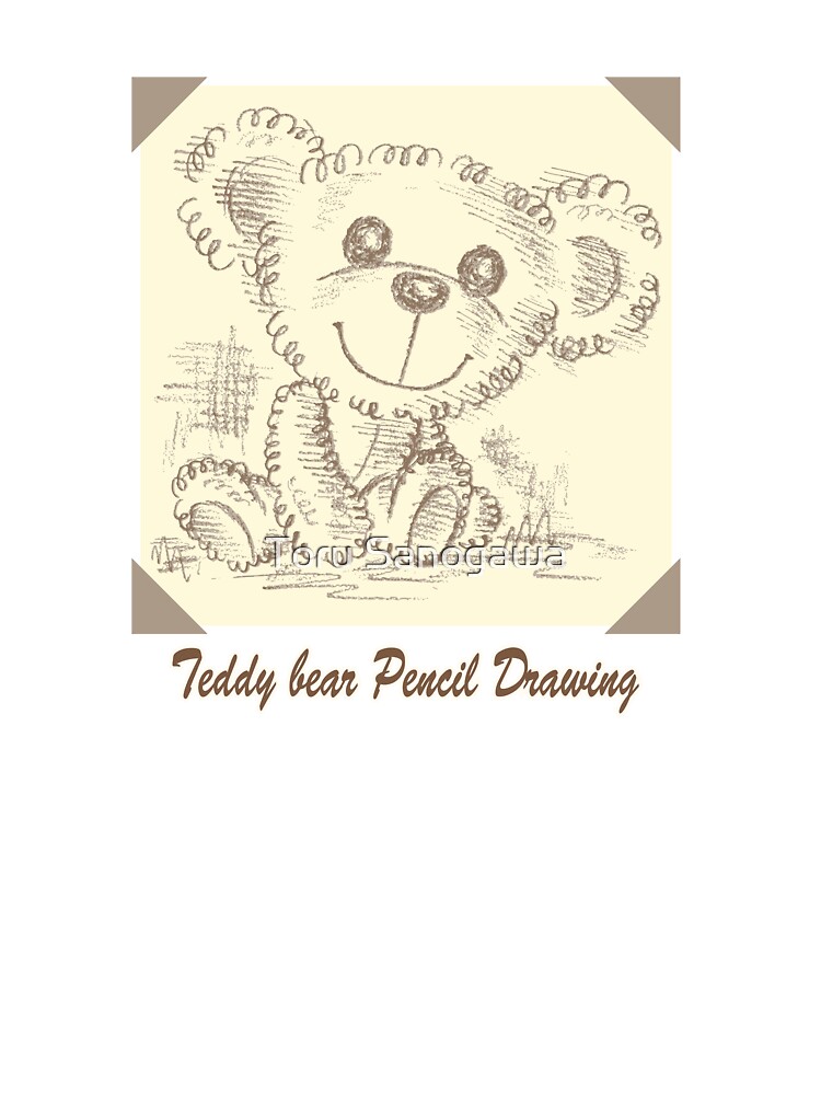 Free Vectors | Valentine Bear (color pencil drawing)