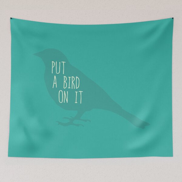 Item preview, Put a bird on it designed and sold by crosstheline.