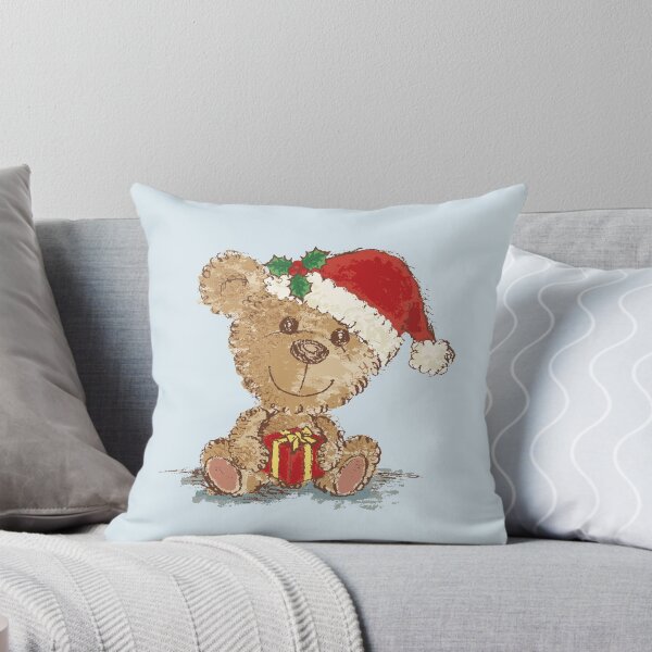 Item preview, Teddy bear at Christmas designed and sold by Toru Sanogawa.