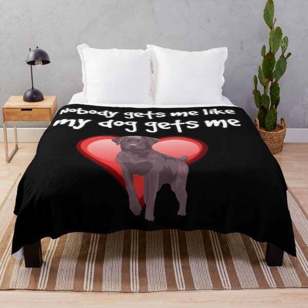 Item preview, Nobody gets me like my dog gets me tee design designed and sold by Kam-designs.