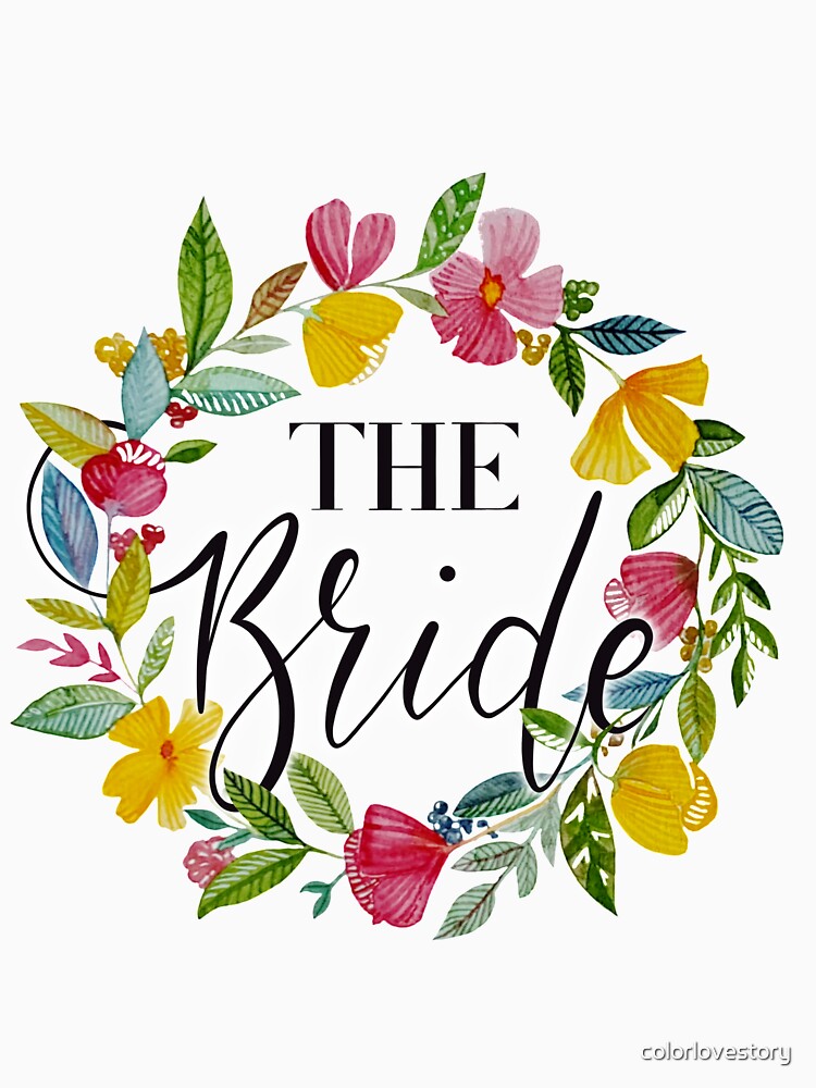 The Bride flower wreath by colorlovestory