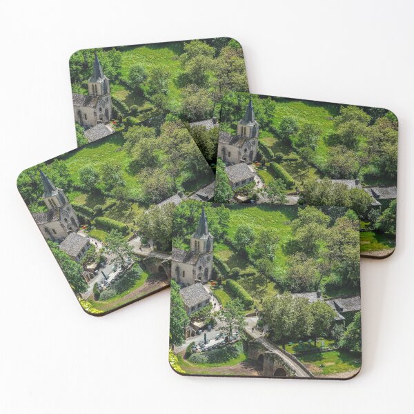 Item preview, Belcastel church and medieval bridge designed and sold by Martin Leber.