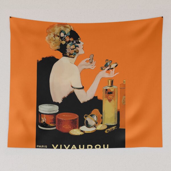 Artikelvorschau, Vintages französisches Parfum Plakat entworfen und verkauft von Sasha Art Gallery.
