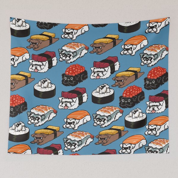 Item preview, Sushi Schnauzer designed and sold by Huebucket.