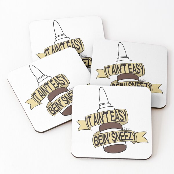 Item preview, IT AIN’T EASY BEING SNEEZY designed and sold by anya emmanuelle.