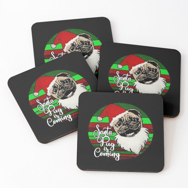 Item preview, Christmas Pug Santa designed and sold by RiffXS.
