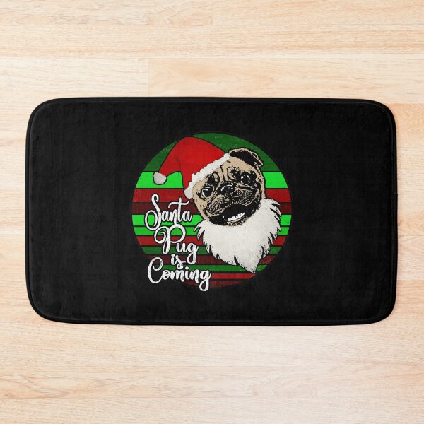 Item preview, Christmas Pug Santa designed and sold by RiffXS.