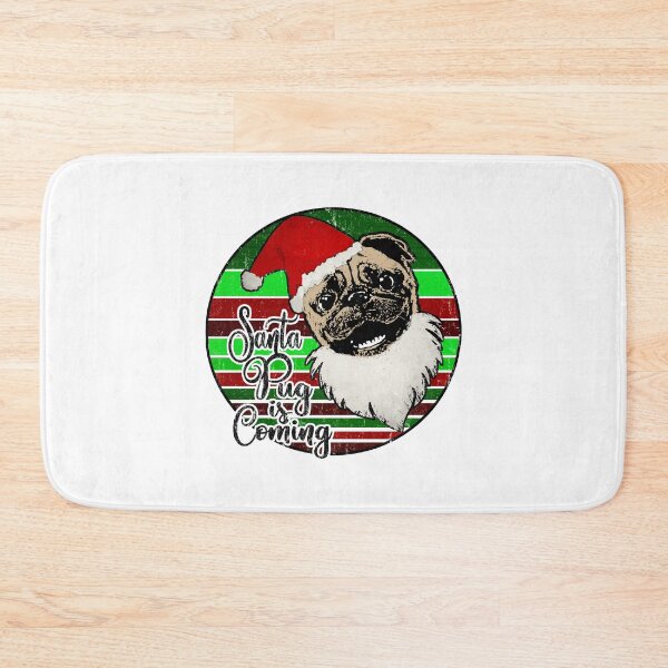 Item preview, Christmas Pug Santa designed and sold by RiffXS.