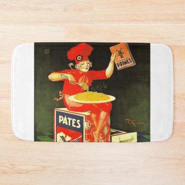 Item preview, Vintage Pasta Advert Poster, French designed and sold by Sasha Art Gallery.