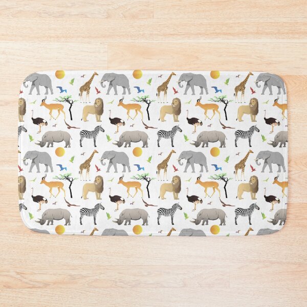 Item preview, Safari Savanna Various Animals designed and sold by NorseTech.