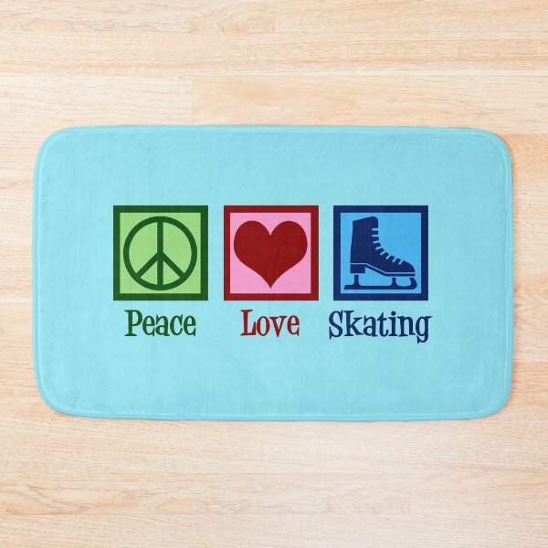 Item preview, Peace Love Ice Skating designed and sold by Epic Love Designs.