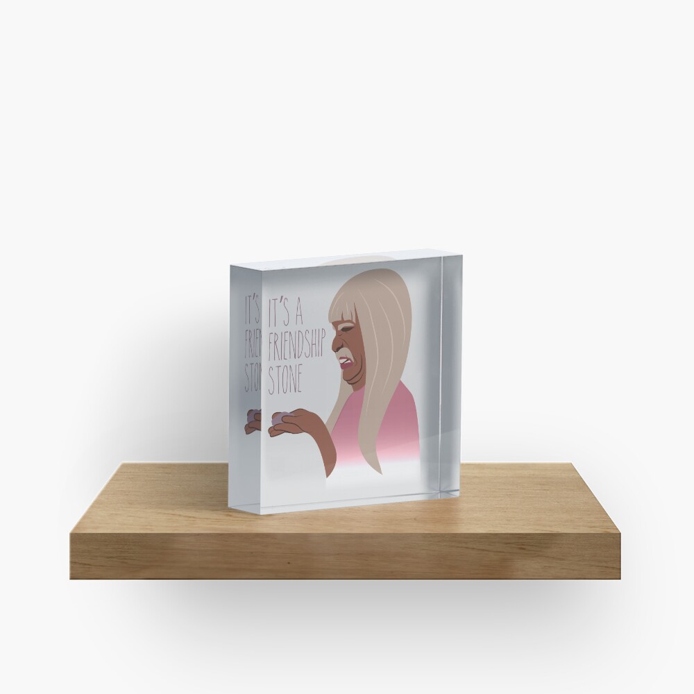 It's A Friendship Stone - Gentlemen Broncos Acrylic Block