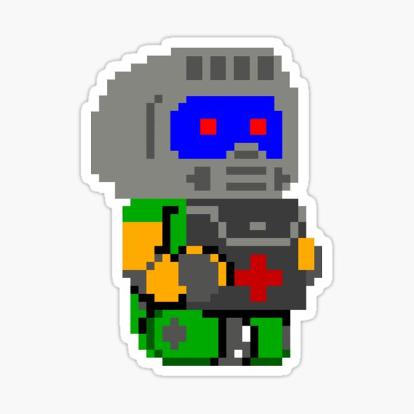 DOOM Kidd Berserk Sticker